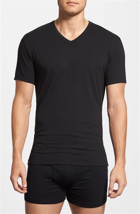 calvin klein v neck tees.